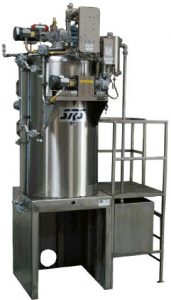 Horizontal Or Vertical Solvent Recovery Unit / Solvent Distillation  Equipment